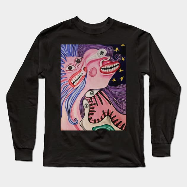 Fanciful Thoughts Long Sleeve T-Shirt by wildjellybeans